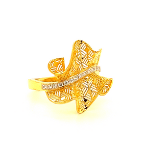 22k gold turkish baris ring