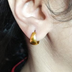 Fine Jewelry 18 Kt Real Solid Yellow Solid Go