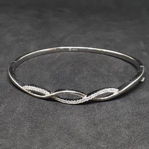 Silver 92.5 Fancy Design Ladies Bracelet