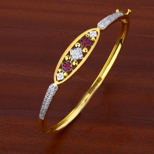 22 carat gold antique ladies kada bracelet RH
