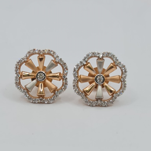 18k Gold hallmark Earrings