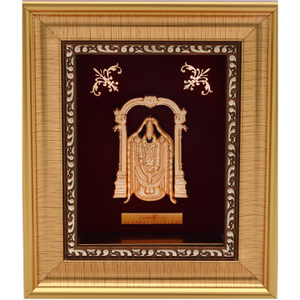 999 GOLD TIRUPATI BALAJI FRAME