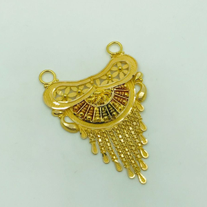 916 Gold manglesutra pendant
