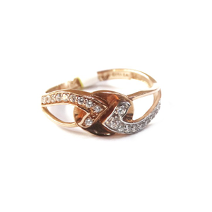 18k rose gold fancy ring mga - rgr0010