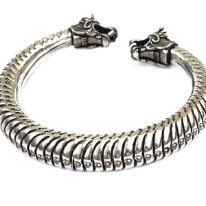 925 Sterling Silver Lion Bracelet MGA - KRS01