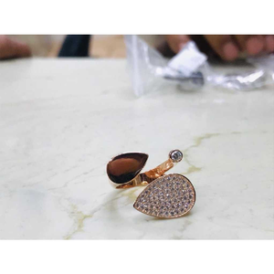 92.5 sterling silver adjustable ladies ring
