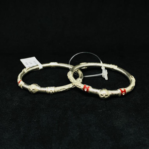 silver latest baby bangle 