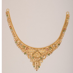 916 Gold Calcutti Fancy Necklace