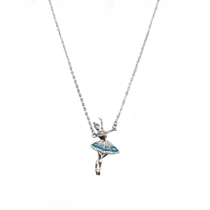 Dancing Barbie Chain pendent In 925 Sterling 