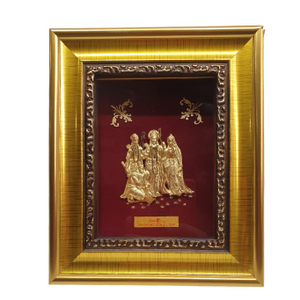 Ram Darbar Frame In 24K Gold Foil MGA - AGE03