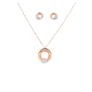 Dazzling Pendant Set