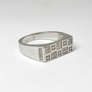 925 Sterling Silver Casual Gents Ring