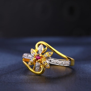 22 carat gold exclusive ladies rings RH-LR449