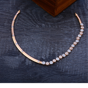 18ct  Rose Gold Women's  Exclusive  Necklace 