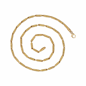 Fancy Solid Chain 22k Gold