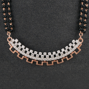 18kt rose gold designer diamond mangalstra