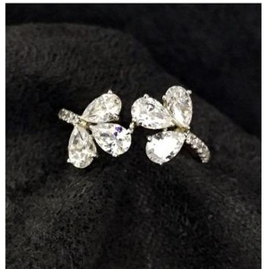 Stylish Ring 9kt Swarovski For Women