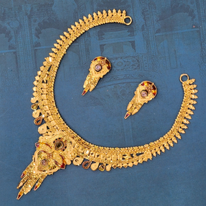 1.gram gold New Latest Design  jewellery neck