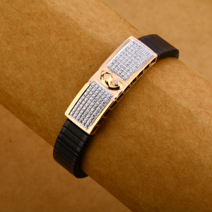 750 ROSE Gold Delicate Leather Bracelet MLB29