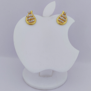 18K Gold Exclusive Stone Earrings