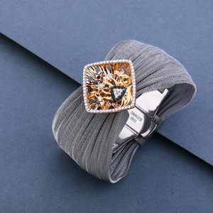 18ct Rose Gold Grey Bracelet LLKB15