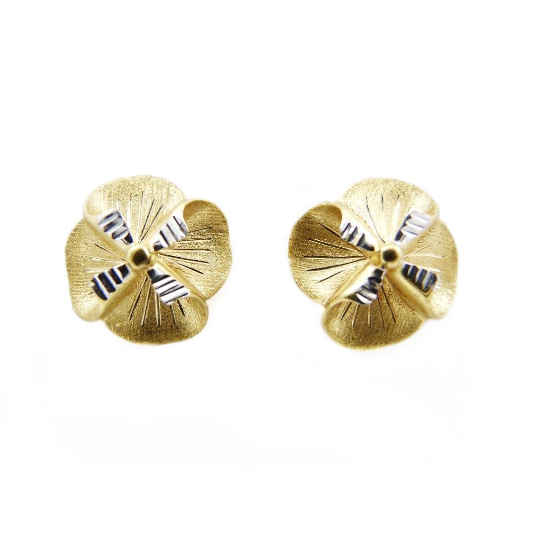 22k Gold Flower Beauty Tops