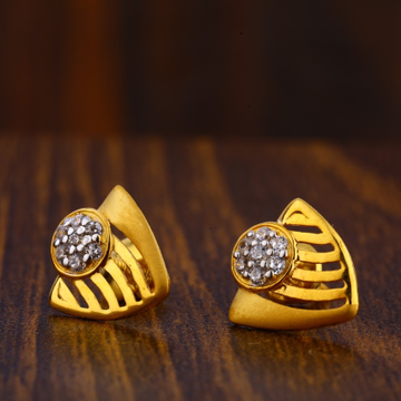 22CT Gold Designer Ladies Tops Earrings LTE114