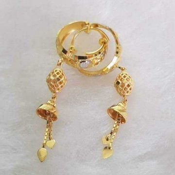 916 gold fancy punjabibali earrings akm-er-174 by 