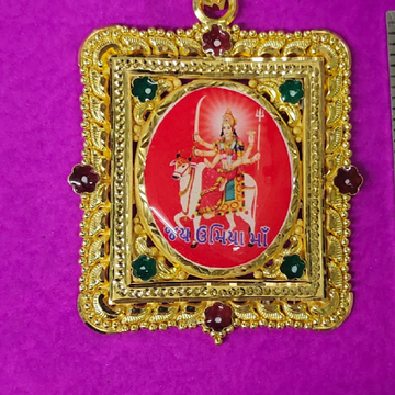 Umiya Maa Print Pendant by Saurabh Aricutting