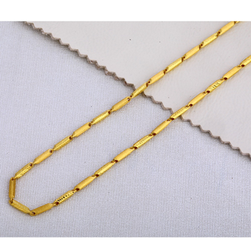 916 Gold Men's  Stylish Choco Chain MCH386