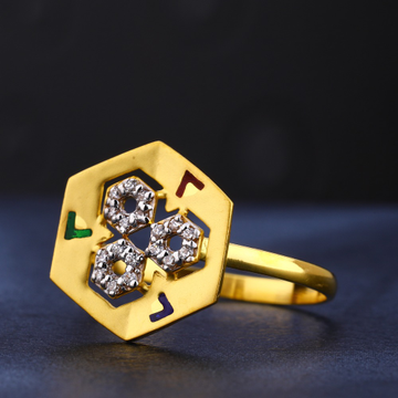 916 cz gold exclusive diamond ladies  ring lr780