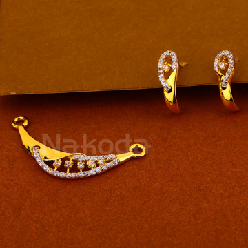 916 Gold Women's Fancy Hallmark Mangalsuta Pendant...