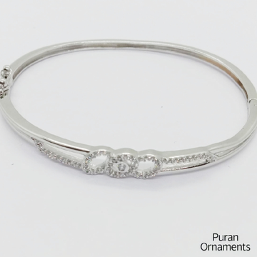 Sterling silver  ladies bracelet with studded ston... by 