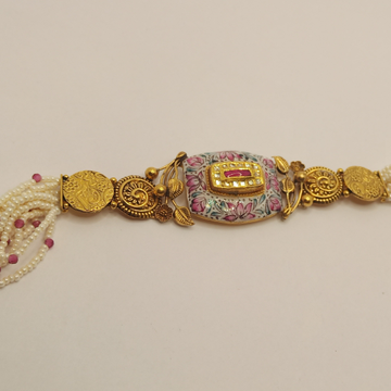 22k gold antique bracelet for women by 