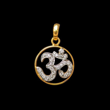Gold Om Pendant by 