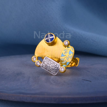 22KT Gold Hallmark Exclusive Ladies Antique Ring L...