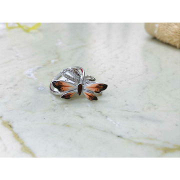 92.5 Sterling Silver Different Colour Butterfly Fi... by 