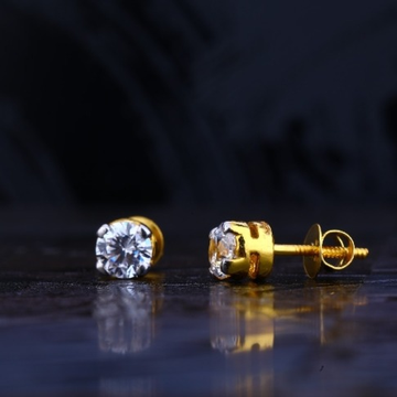 22 carat gold designer hallmark ladies earrings RH...