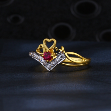 22CT Gold Hallmark Ladies Ring LR1553