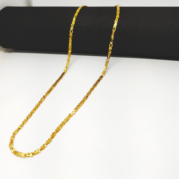 22 KT 916 Hallmark Unisex  Handmade Chain by Harekrishna Gold