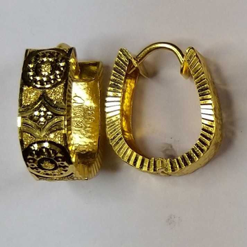 916 Gold Fancy UVbali Earrings Akm-er-142 by 