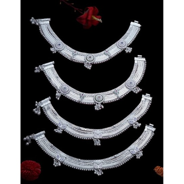 925 silver fancy screw lock payal by 