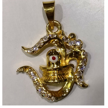 22kt gold casting hindi om pendant by 