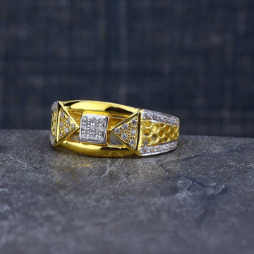 916 Gold Dazzling Ring by R.B. Ornament