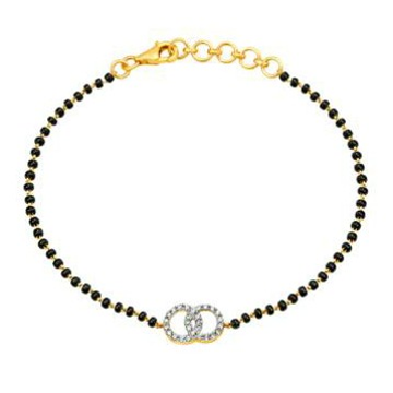 916 Gold Mangalsutra Bracelet by 