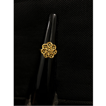 22Kt Gold Classic Ring For Women KDJ-R024 by 