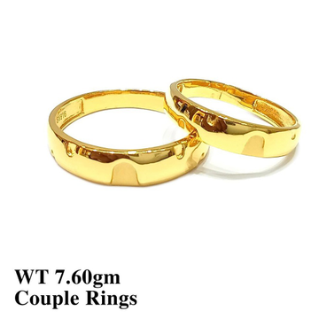 22k gold couple ring by 