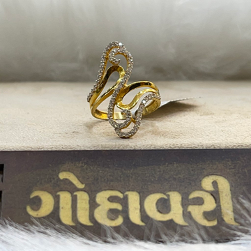 916 / 22k gold long ring by Shree Godavari Gold Palace