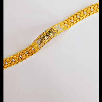 Gold 916 jaguar bracelet for man by 