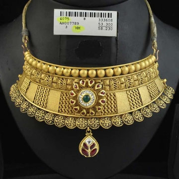 gold collar set design